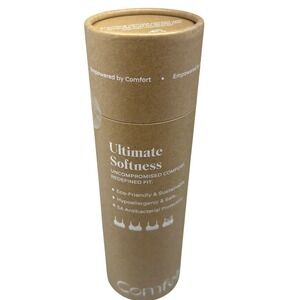 Comfelie Light Touch Lace Elegance Wireless Bra Fig XL LT002 Eco-Friendly Comfrt